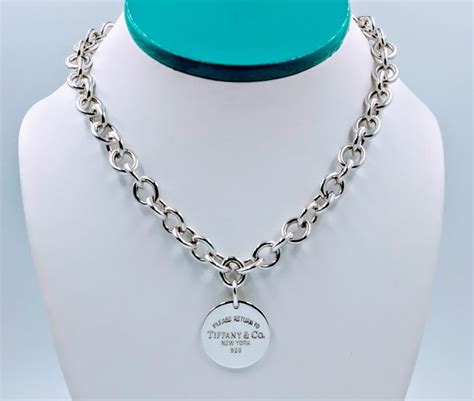 925 sterling silver replica tiffany jewelry|sterling silver monogram necklace tiffany.